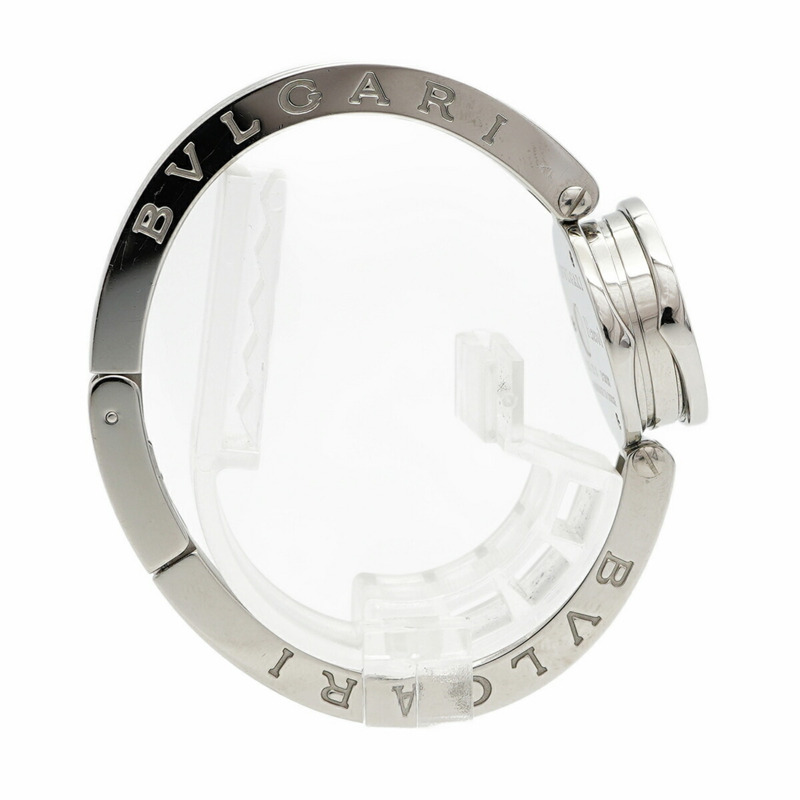 寶格麗 B.zero1 BZ22S 藍色錶盤小姐腕錶-9