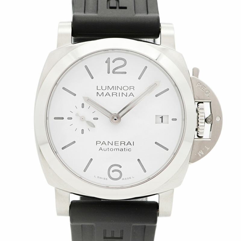 沛納海 Luminor PAM01371 白色錶盤男士腕錶-0