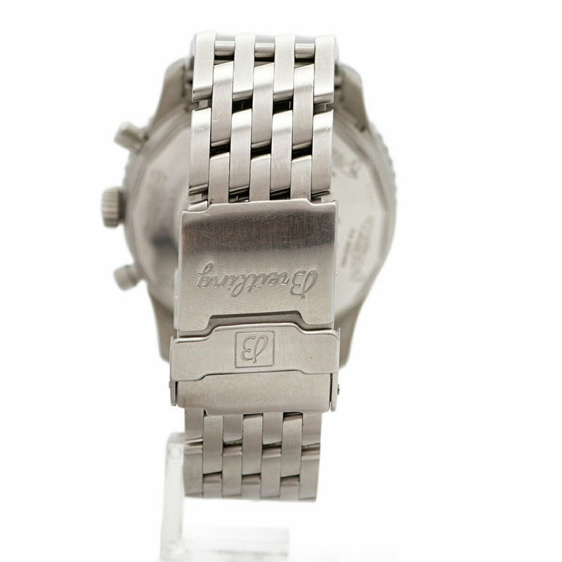 百年靈 Navitimer A13330 象牙色錶盤男士腕錶-7