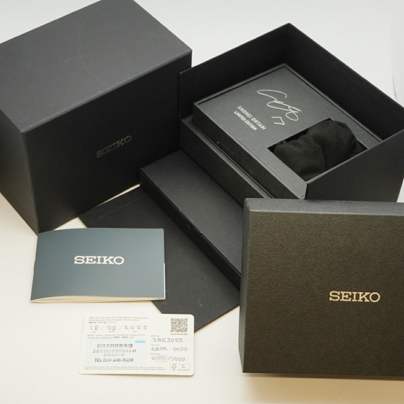 精工 Prospex SBEJ023 6R54-00J0 黑色錶盤男士腕錶-1
