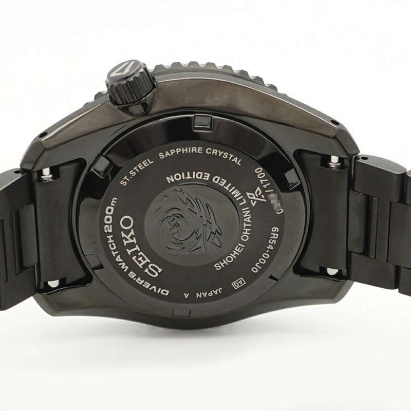 精工 Prospex SBEJ023 6R54-00J0 黑色錶盤男士腕錶-5