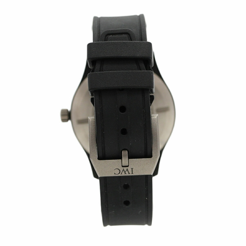 沙夫豪森IWC飛行員腕錶Top Gun IW326906黑色錶盤男士腕錶-6