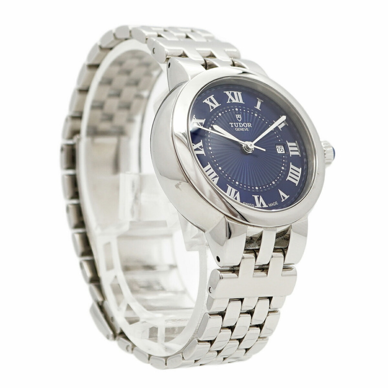 帝舵 Ranger 35500 藍色錶盤女士腕錶-3