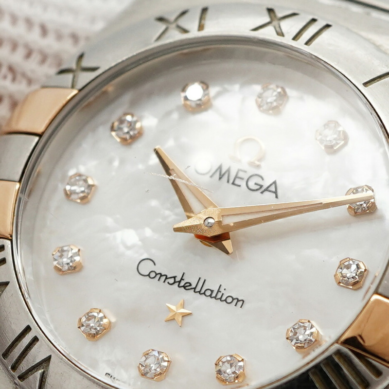 歐米茄星座系列 123.20.24.60.55.005 白色錶盤女錶-7