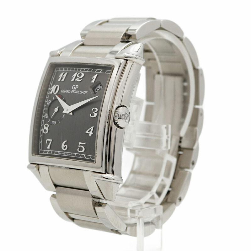 芝柏 (Girard-Perregaux) 1945 25835 灰色錶盤男士腕錶-2