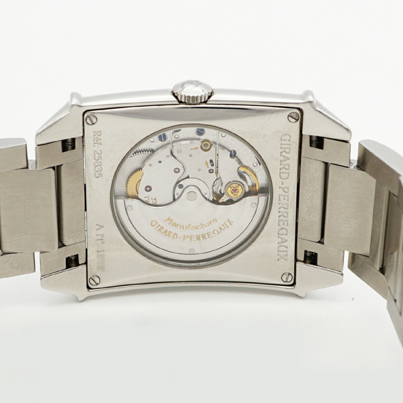 芝柏 (Girard-Perregaux) 1945 25835 灰色錶盤男士腕錶-5