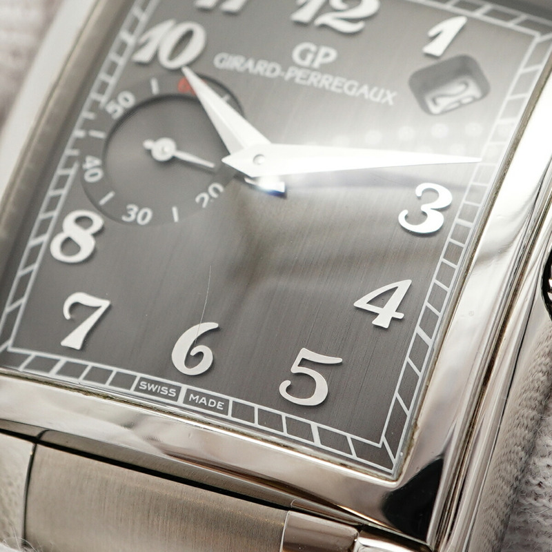 芝柏 (Girard-Perregaux) 1945 25835 灰色錶盤男士腕錶-7