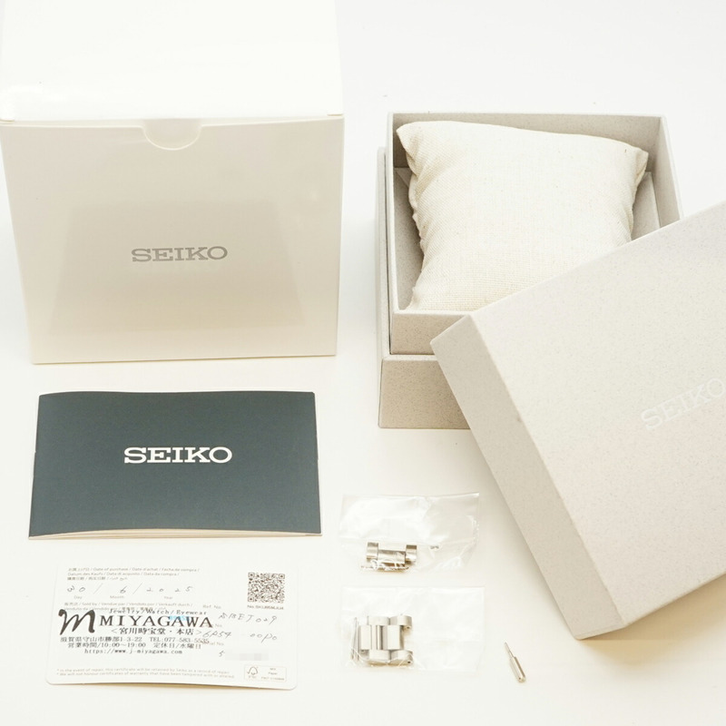 精工 Prospex SBEJ029 6R54-00P0 銀色錶盤男士腕錶-1