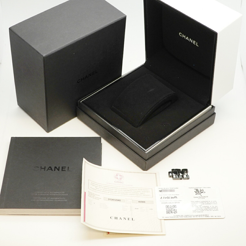 香奈兒 J12 H0940 黑色錶盤男士腕錶-1