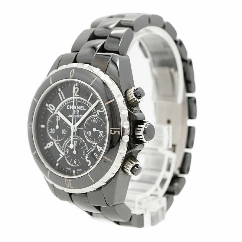 香奈兒 J12 H0940 黑色錶盤男士腕錶-2