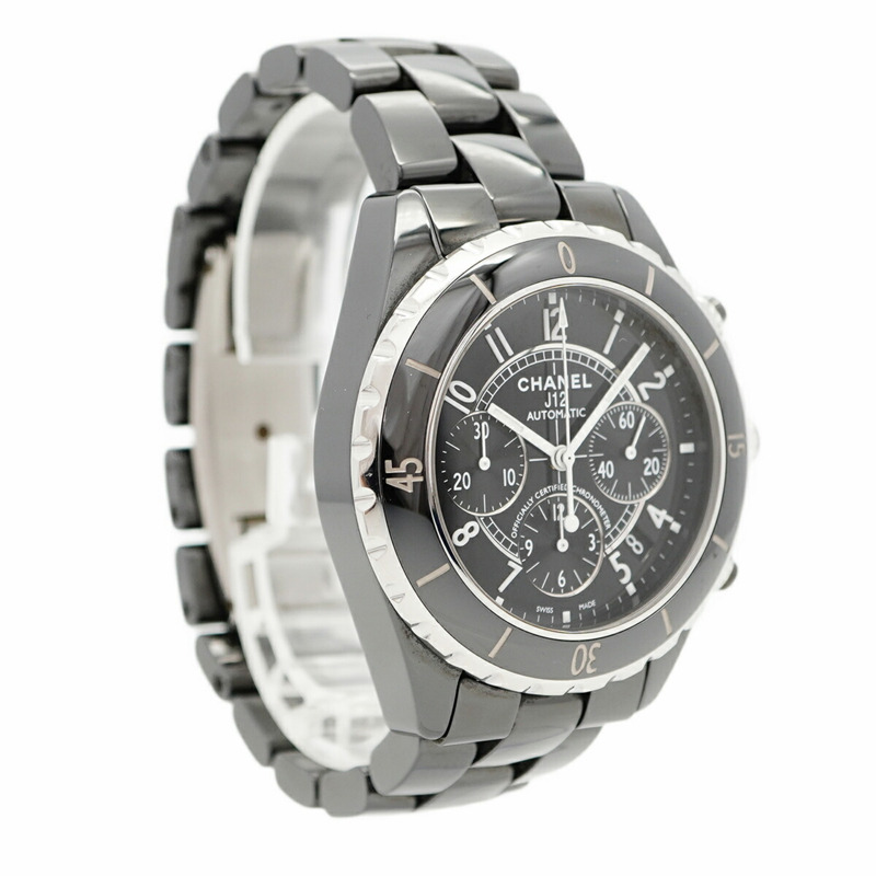 香奈兒 J12 H0940 黑色錶盤男士腕錶-3