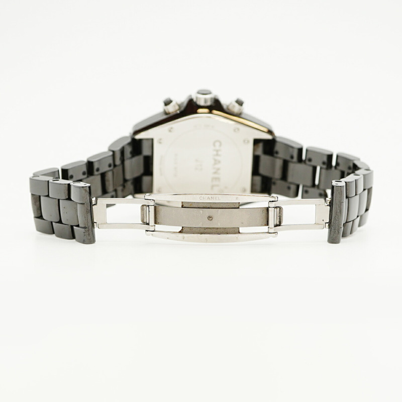 香奈兒 J12 H0940 黑色錶盤男士腕錶-4