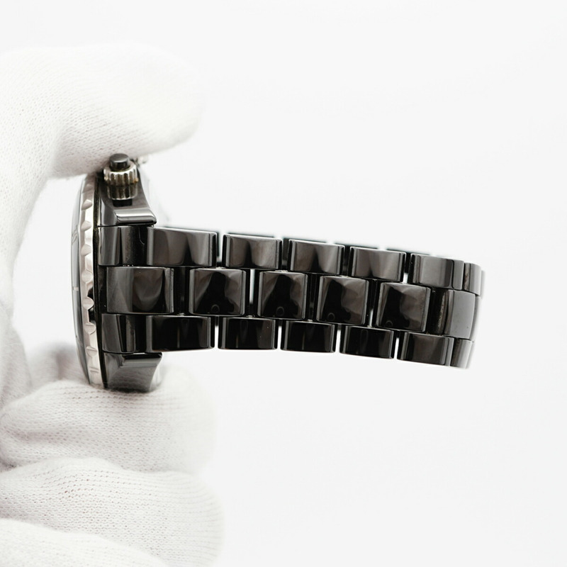 香奈兒 J12 H0940 黑色錶盤男士腕錶-6