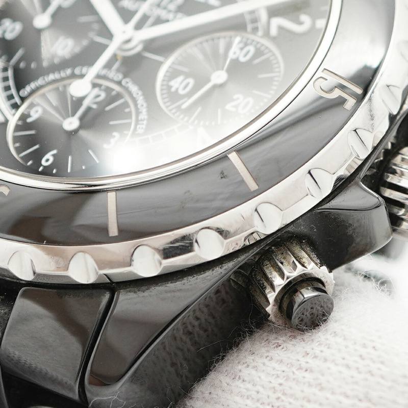 香奈兒 J12 H0940 黑色錶盤男士腕錶-7