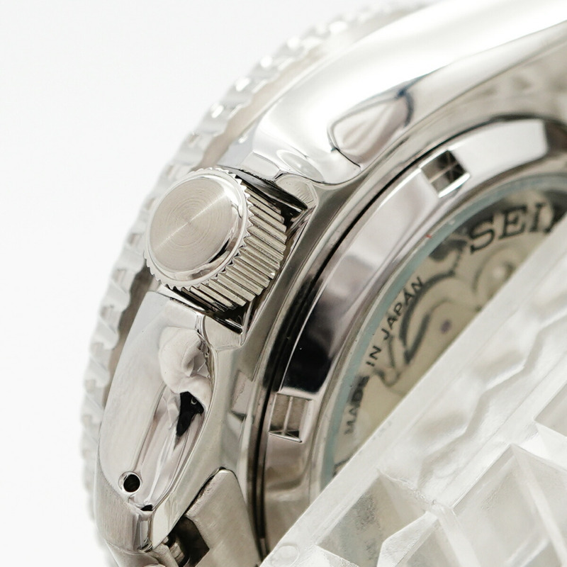 精工5號運動系列SBSC017 4R35-00A0銀色錶盤男士腕錶-10