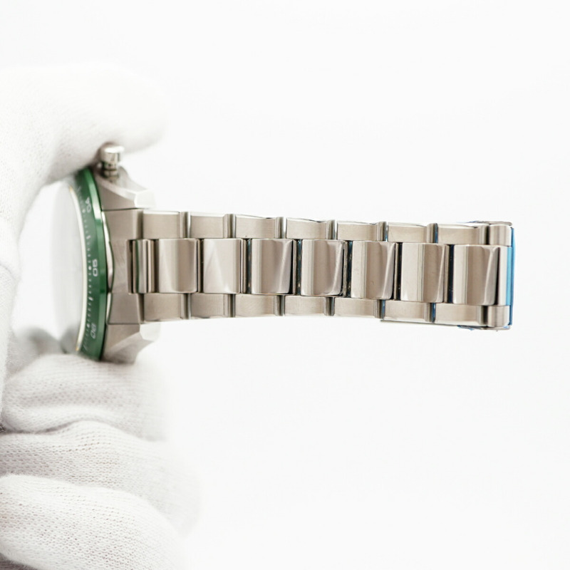 真力時 Chronomaster Sport 吉田特別版 03.3107.3600 56.M3100 綠色錶盤男士腕錶-6