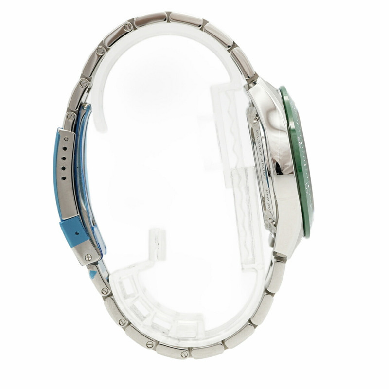 真力時 Chronomaster Sport 吉田特別版 03.3107.3600 56.M3100 綠色錶盤男士腕錶-9