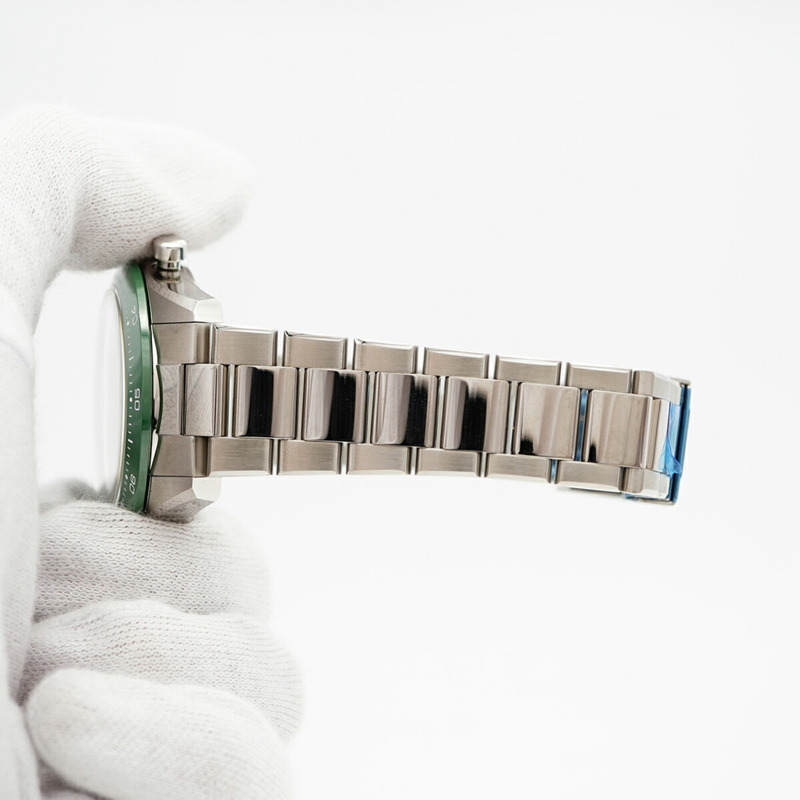 真力時 Chronomaster Sport 吉田特別版 03.3107.3600 56.M3100 綠色錶盤男士腕錶-6