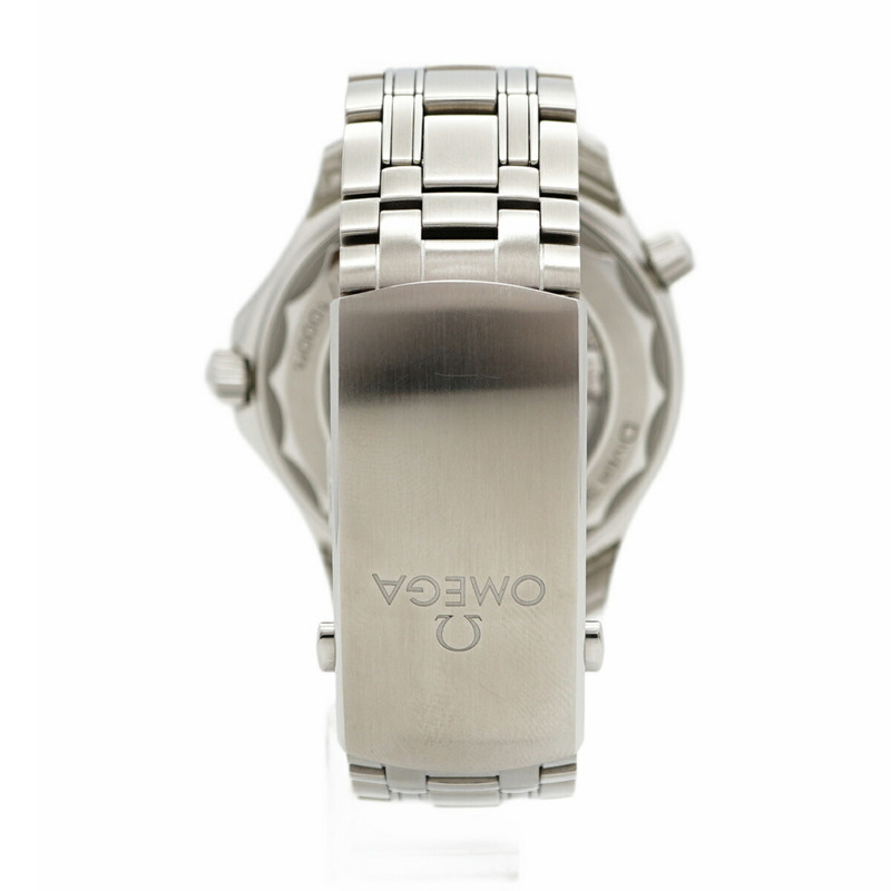 歐米茄海馬系列 210.30.42.20.03.001 藍色錶盤男士腕錶-7