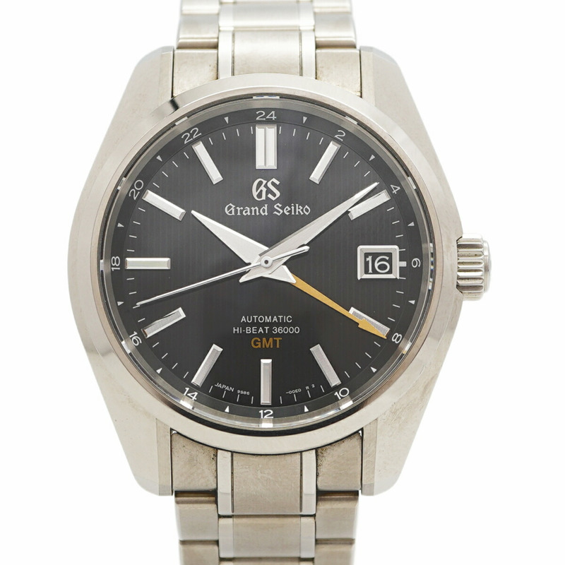 精工 Grand SBGJ213 9S86-00A0 黑色錶盤男士腕錶-0