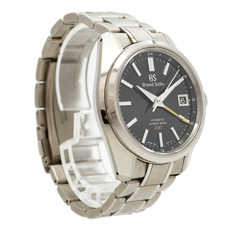 精工 Grand SBGJ213 9S86-00A0 黑色錶盤男士腕錶-3