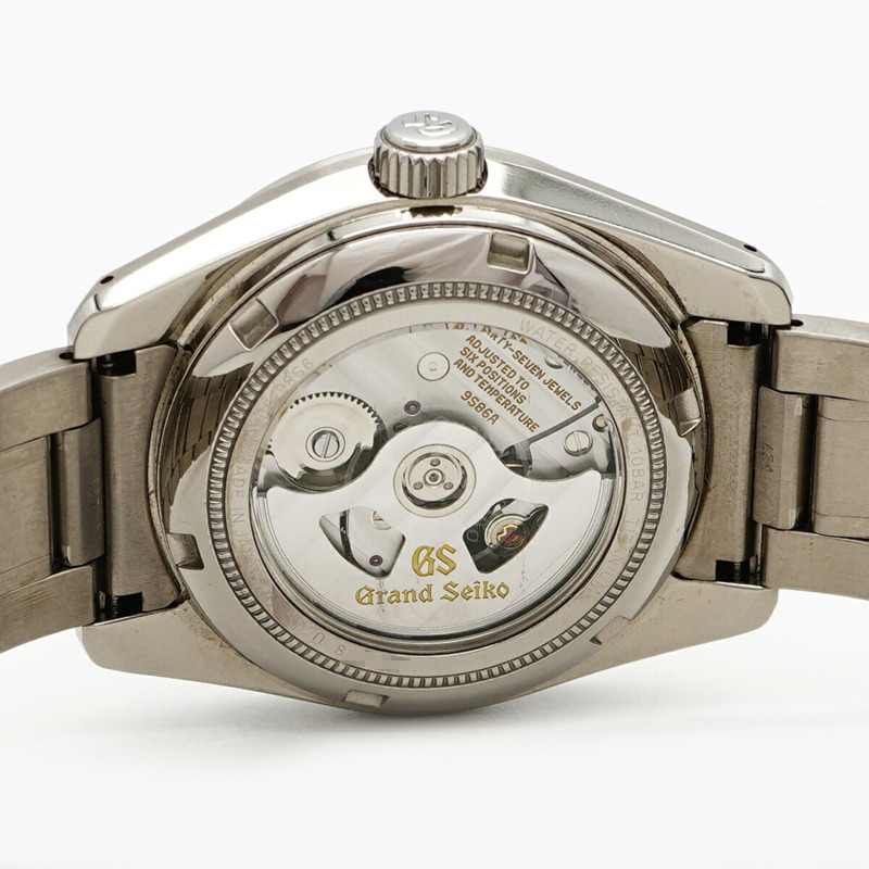 精工 Grand SBGJ213 9S86-00A0 黑色錶盤男士腕錶-5