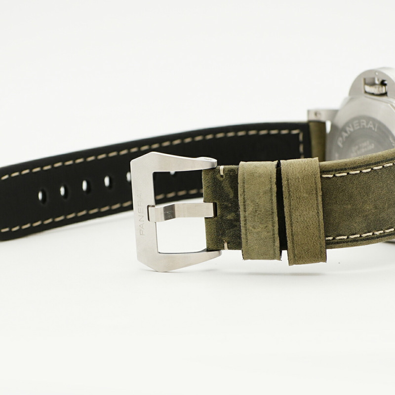 沛納海 Luminor Marina PAM01314 白色錶盤男士腕錶-4