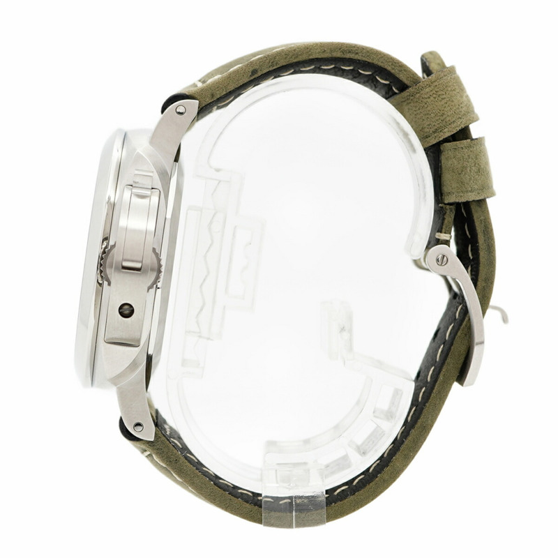 沛納海 Luminor Marina PAM01314 白色錶盤男士腕錶-7