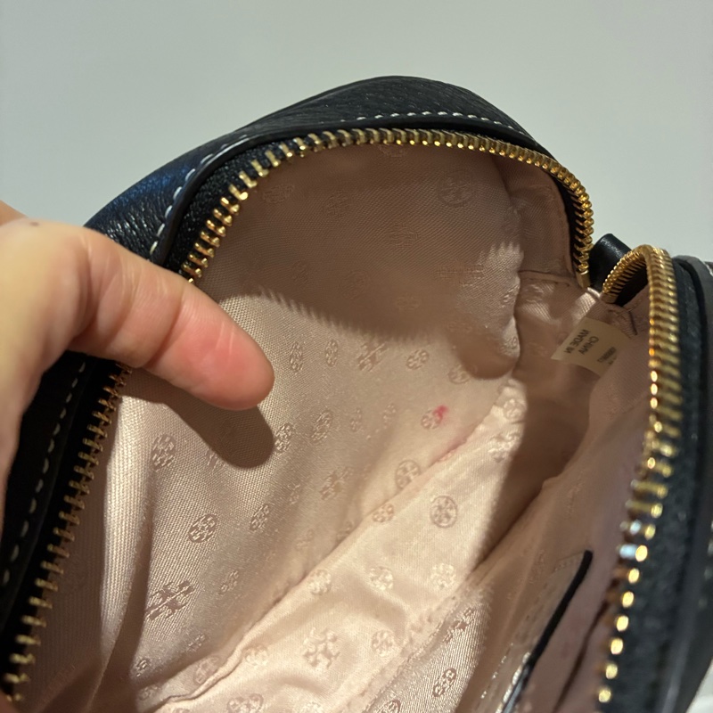 Tory Burch 黑色小方包/協揹包-9