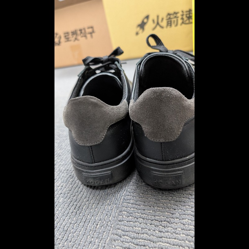 Hogan 黑色休閒鞋 size 9.5-1