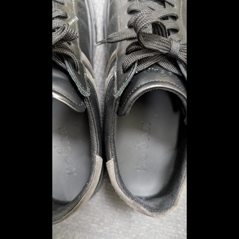 Hogan 黑色休閒鞋 size 9.5-4