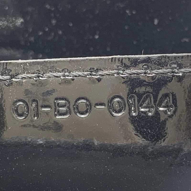 迪奥 dior五格黑色漆皮銀扣戴妃包，2014年購入-6