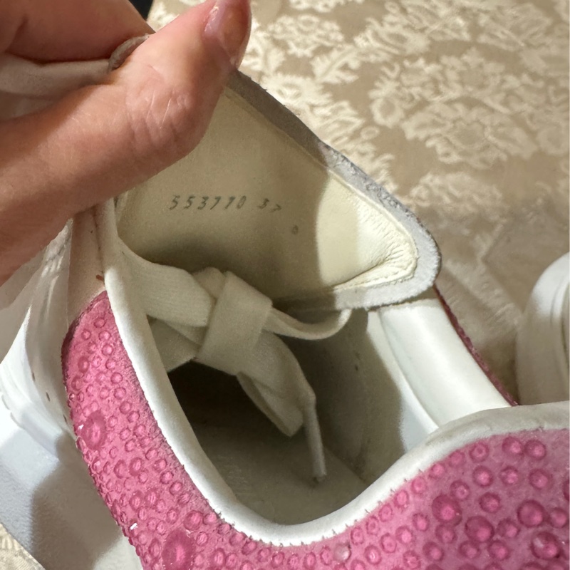 McQueen MQ 女鞋 粉色水鑽-6