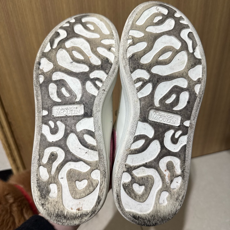 McQueen MQ 女鞋 粉色水鑽-8