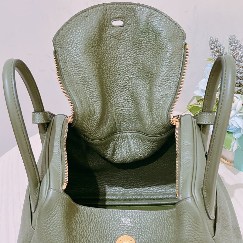 TK1924 愛馬仕 Lindy 30手挽肩背兩用袋 Very Veronese x GHW-18