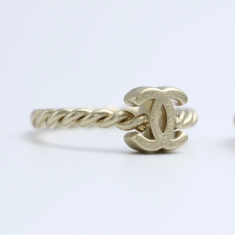 Chanel B11A 金屬Coco Mark戒指