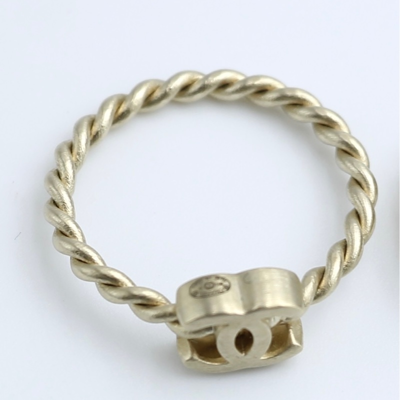 Chanel B11A 金屬Coco Mark戒指-3