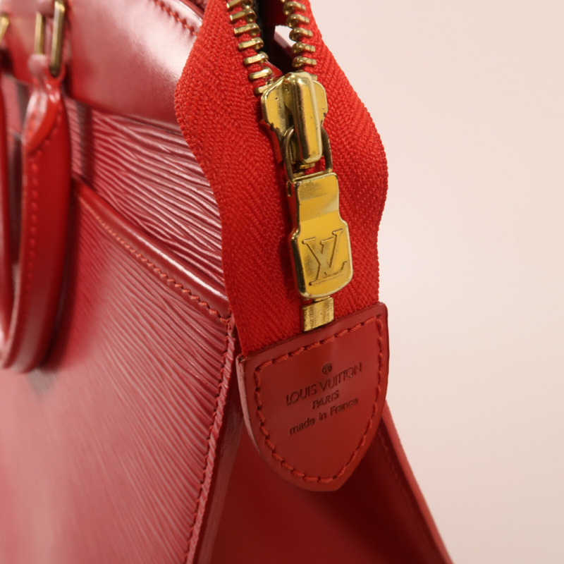 LOUIS VUITTON Epi Riviera金扣手挽袋-9