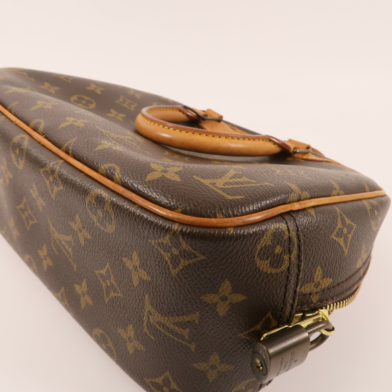 LOUIS VUITTON Monogram Trouville金扣手挽袋-6