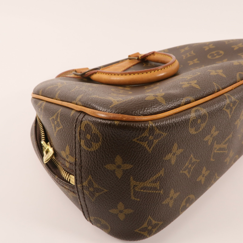 LOUIS VUITTON Monogram Trouville金扣手挽袋-7