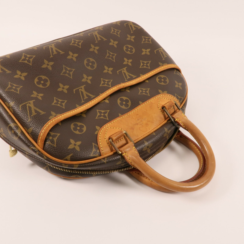 LOUIS VUITTON Monogram Trouville金扣手挽袋-8