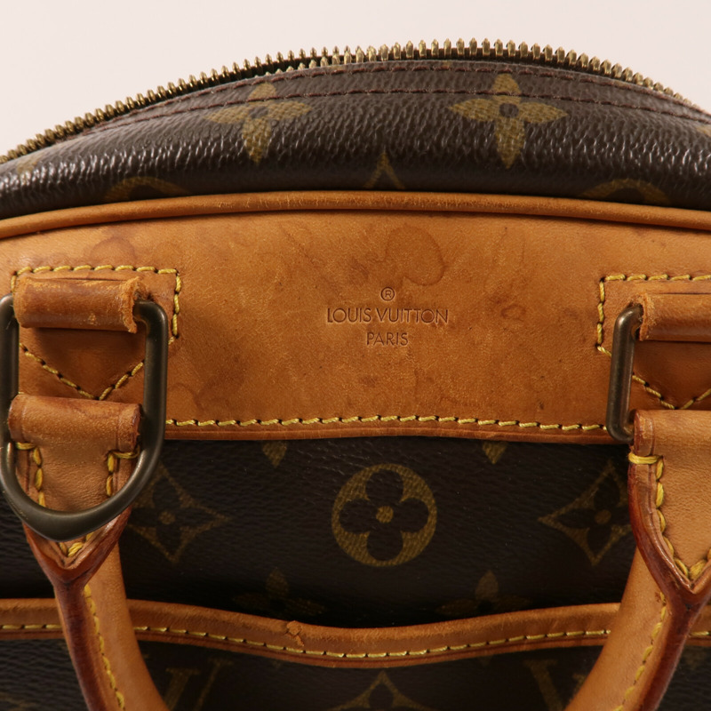 LOUIS VUITTON Monogram Trouville金扣手挽袋-9