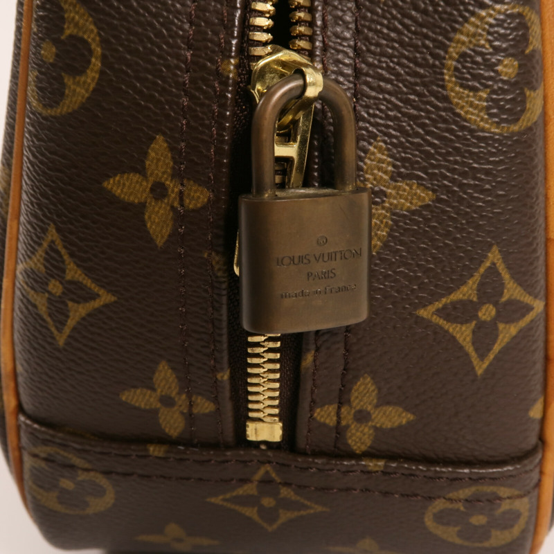 LOUIS VUITTON Monogram Trouville金扣手挽袋-10