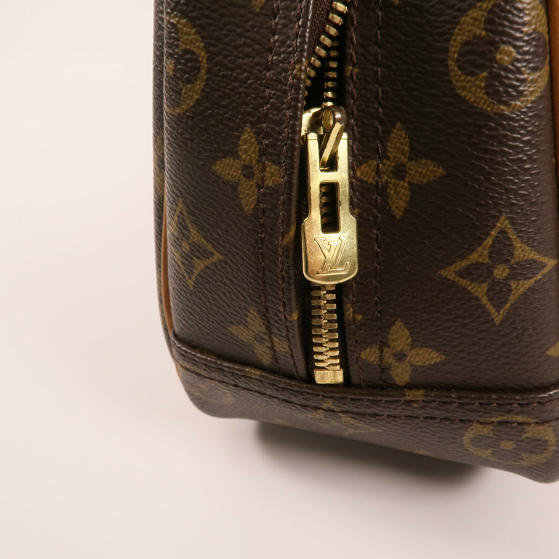 LOUIS VUITTON Monogram Trouville金扣手挽袋-11