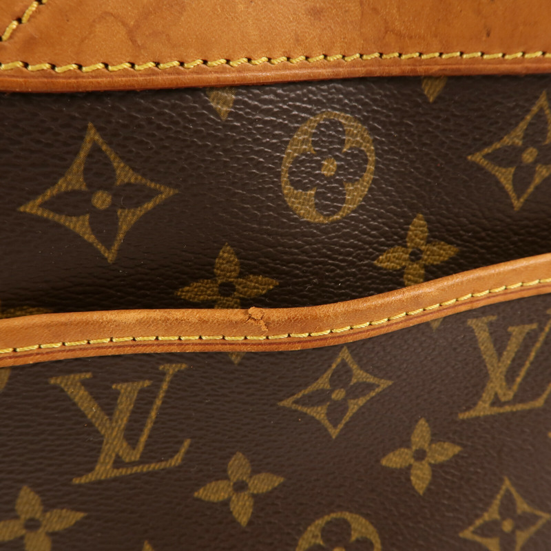 LOUIS VUITTON Monogram Trouville金扣手挽袋-13