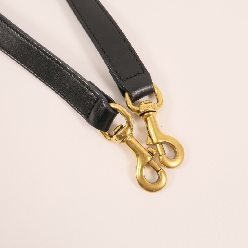 GUCCI 牛皮皮革GG Marmont Top Handle金扣手挽肩背兩用袋-9