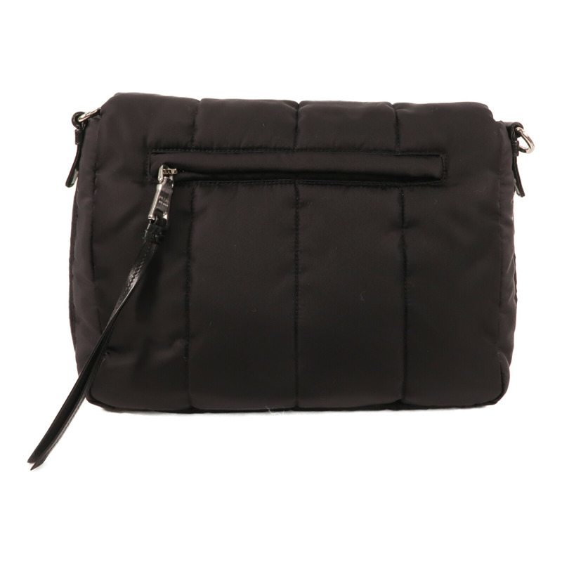 PRADA 尼龍Shoulder Bag銀扣肩背袋-1