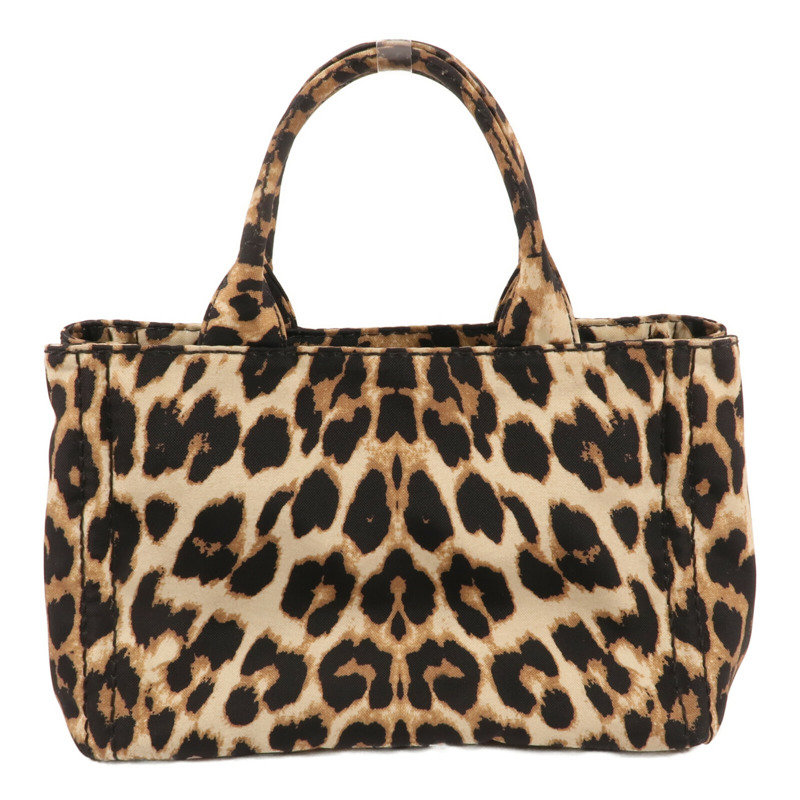 PRADA 帆布2 Way Shoulder銀扣手挽肩背兩用袋-1