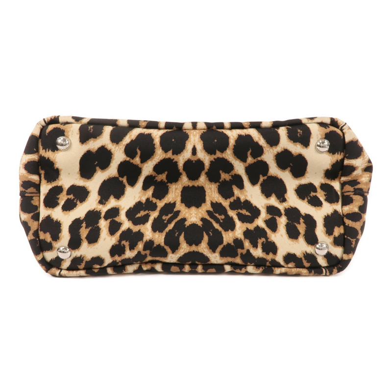 PRADA 帆布2 Way Shoulder銀扣手挽肩背兩用袋-4