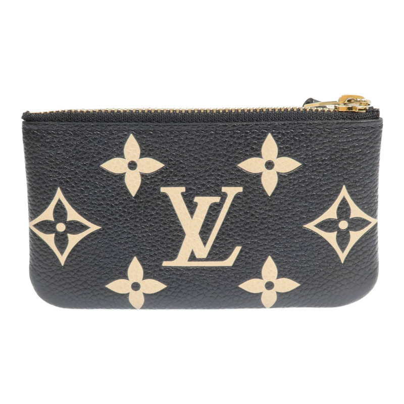 LOUIS VUITTON Monogram Empreinte Key Pouch金扣鎖匙包-1